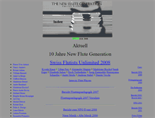 Tablet Screenshot of newflutegeneration.ch